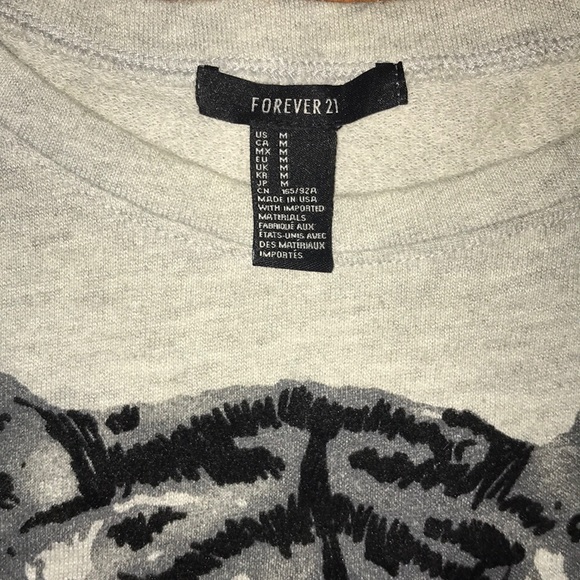 FOREVER 21 TIGER TANK - Picture 4 of 4